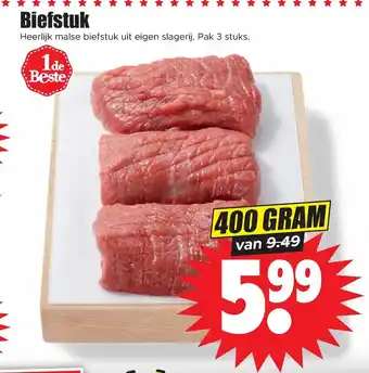 Dirk Biefstuk 400 GRAM aanbieding