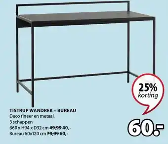 Jysk Tistrup Bureau aanbieding