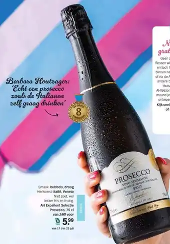 Albert Heijn Prosecco aanbieding