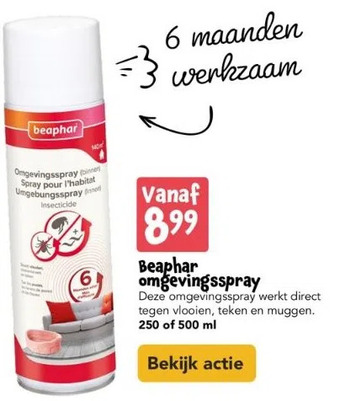 Discus Beaphar omgevingsspray aanbieding