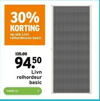 GAMMA Livn rolhordeur basic aanbieding