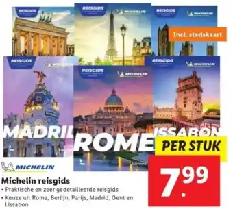 Lidl Michelin reisgids aanbieding