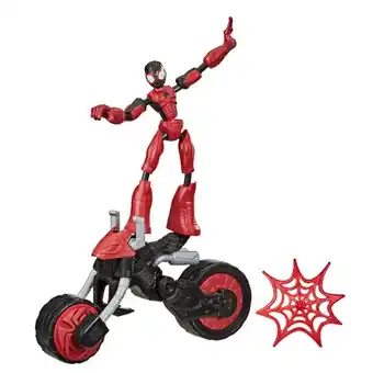 Intertoys Marvel avengers bend and flex rider spider-man aanbieding