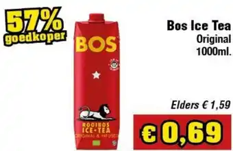 Budget Food Bos Ice Tea 1000ml aanbieding