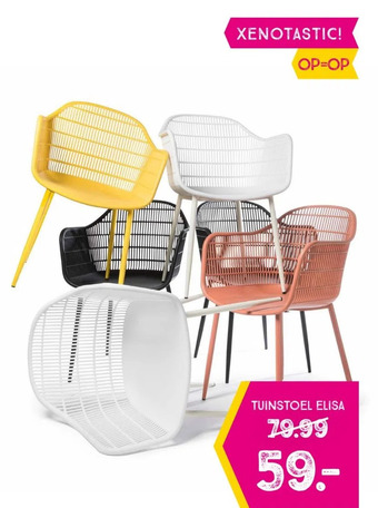 Xenos Tuinstoel elisa aanbieding