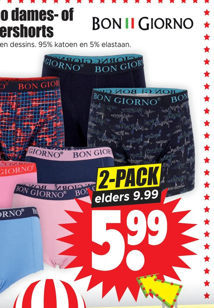 bon giorno ondergoed dirk