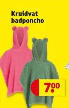 Kruidvat Kruidvat badponcho aanbieding