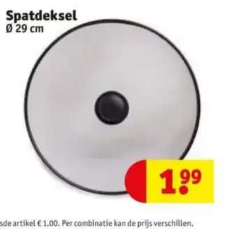 Kruidvat Spatdeksel ø 29 cm aanbieding