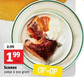 Poiesz Scones pakje à 300 gram 300 gram aanbieding