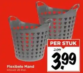 Vomar Voordeelmarkt Flexibele mand aanbieding