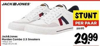 Vomar Voordeelmarkt Jack&jones morden combo 2.5 sneakers aanbieding