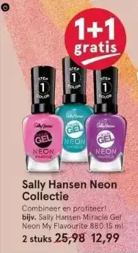 Etos Sally hansen neon collectie aanbieding