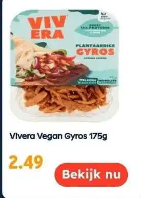 Ochama Vivera vegan gyros 175g aanbieding