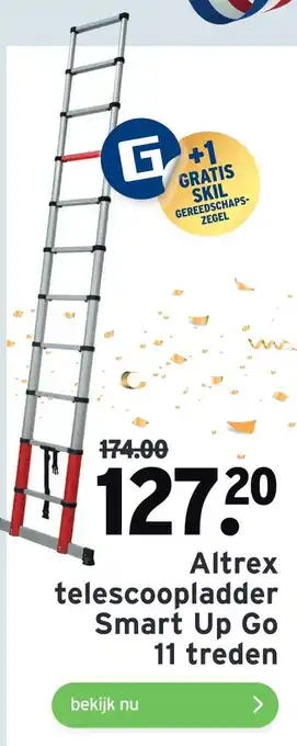 GAMMA Altrex telescoopladder aanbieding