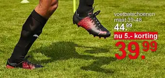 Scapino voetbalschoenen aanbieding