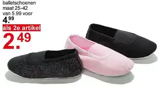 Scapino balletschoenen maat 25-42 aanbieding