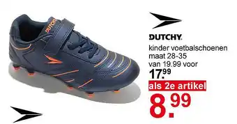 Scapino kinder voetbalschoenen aanbieding