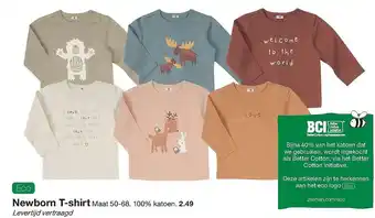 Zeeman Newborn T-shirti aanbieding