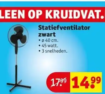 Kruidvat Statiefventilator aanbieding