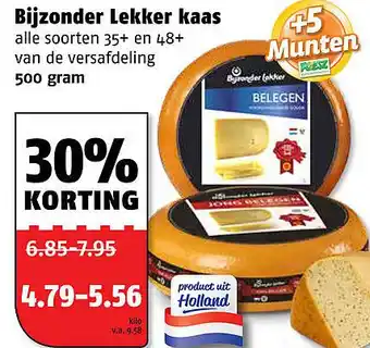 Poiesz Bijzonder Lekker kaas 500 gram aanbieding