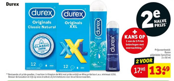 Kruidvat Durex aanbieding