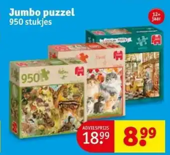 Kruidvat Jumbo puzzel 950 stukjes aanbieding