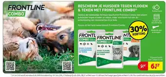 Kruidvat Bescherm je huisdier tegen vlooien & teken met frontline comboⓡ aanbieding