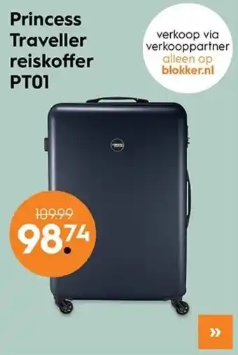 Blokker Princess traveller aanbieding