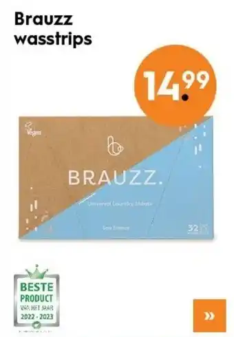 Blokker Brauzz wasstrips aanbieding