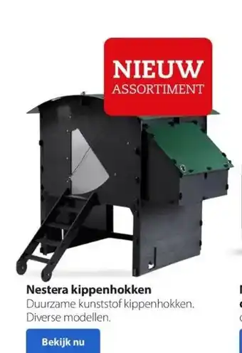 Boerenbond Nestera kippenhokken aanbieding