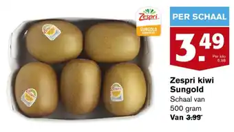 Hoogvliet Zespri kiwi Sungold 500g aanbieding