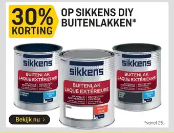 Hubo Sikkens buitenlakken aanbieding