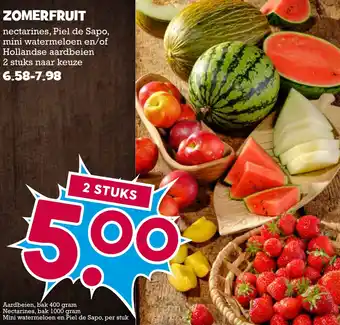 Boon`s Markt Zomerfruit aanbieding