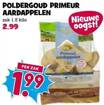 Boon`s Markt POLDERGOUD PRIMEUR AARDAPPELEN 1,5 kilo aanbieding