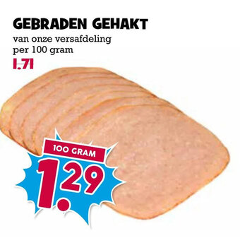 Boon`s Markt GEBRADEN GEHAKT 100 GRAM aanbieding