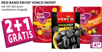 MCD Supermarkt Red band en/of venco snoep aanbieding