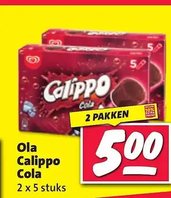 Nettorama Ola calippo cola aanbieding