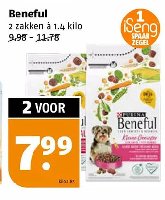Poiesz Beneful aanbieding
