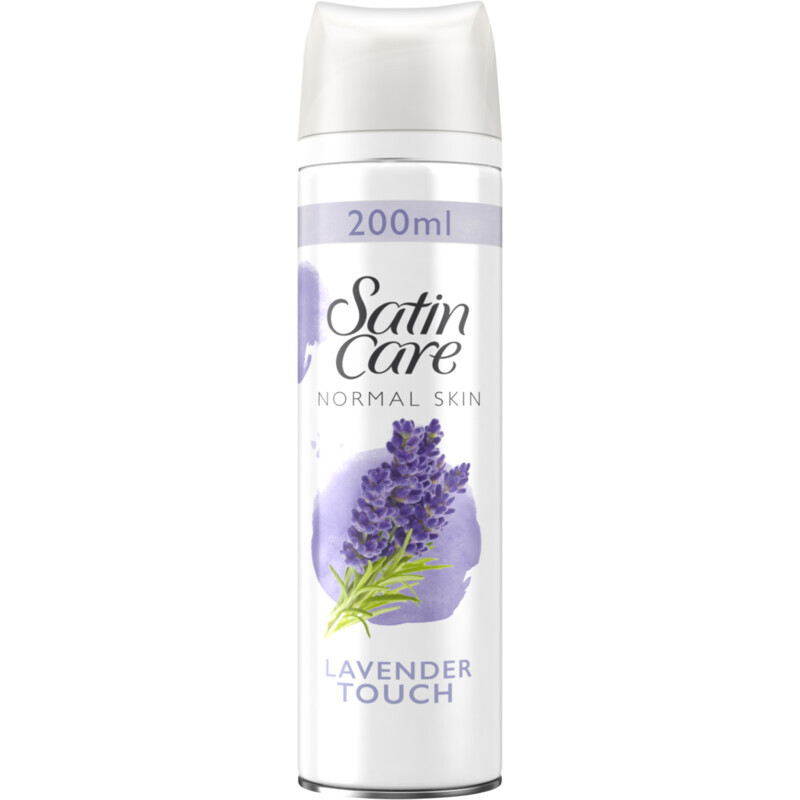 Albert Heijn Gillette satin care normal lavender scheergel aanbieding