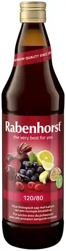 De Online Drogist Rabenhorst 120/80 sap 750ml aanbieding