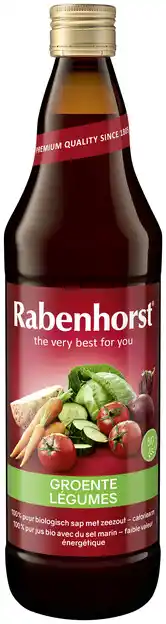 De Online Drogist Rabenhorst groentesap 750ml aanbieding