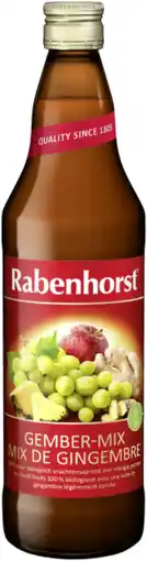 De Online Drogist Rabenhorst gember-mix sap 750ml aanbieding