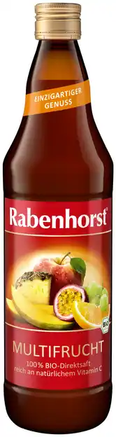 De Online Drogist Rabenhorst multivruchtensap 750ml aanbieding
