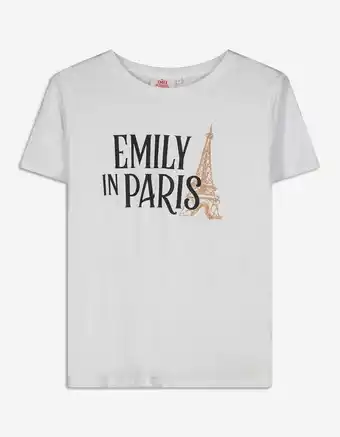 Takko fashion T-shirt - glitterprint aanbieding