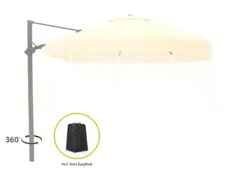 Kees Smit Shadowline miami zweefparasol ø 350cm - laagste prijsgarantie! aanbieding