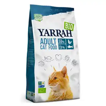 Zooplus 15% korting! 700 g - 2,4 kg yarrah bio kattenvoer - vis (2,4 kg) aanbieding