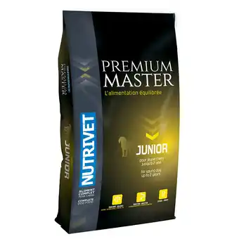 Zooplus Nutrivet premium master junior - 15 kg aanbieding