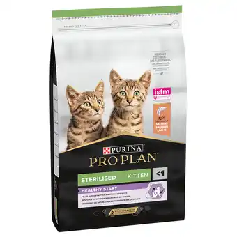 Zooplus Extra voordelig! 9 + 1 kg gratis / 12 + 2 kg gratis  purina pro plan katten droogvoer - sterilised kitten rijk (10 kg) aanbieding