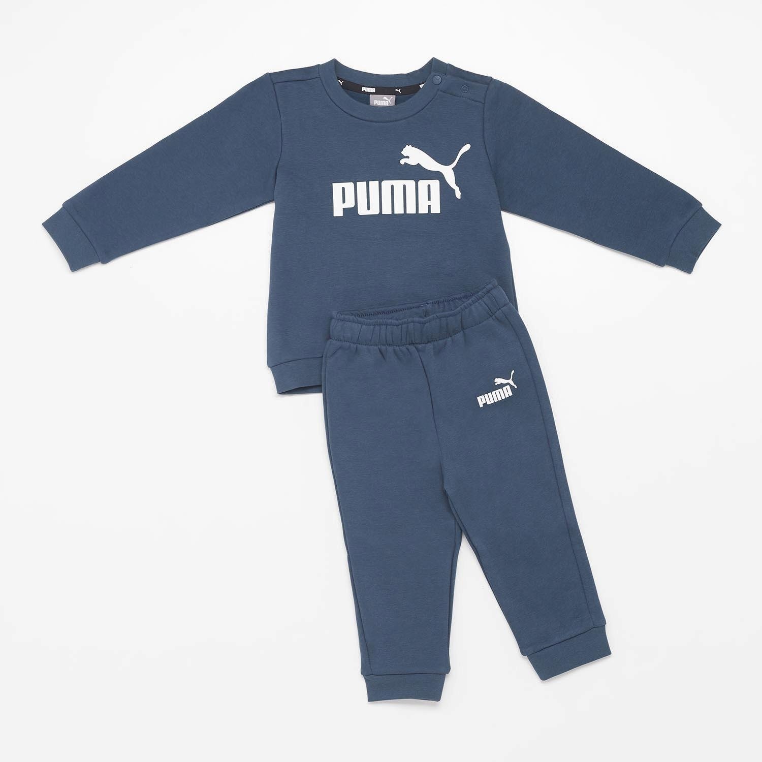 Puma joggingpak blauw kinderen aanbieding bij Perry Sport