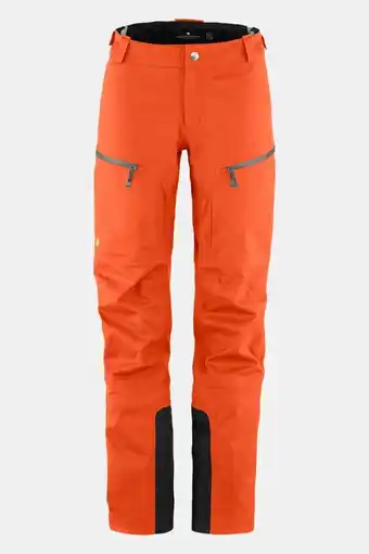 Bever Fjällräven bergtagen eco-shell broek dames oranje aanbieding